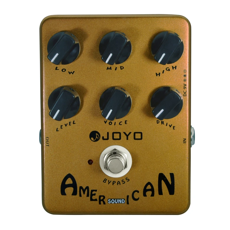 JOYO JF-14 American Sound Overdrive Guitar Effect Pedal Amplifier Simulation 57 Deluxe AMP Pedal Effect True Bypass Guitar Parts