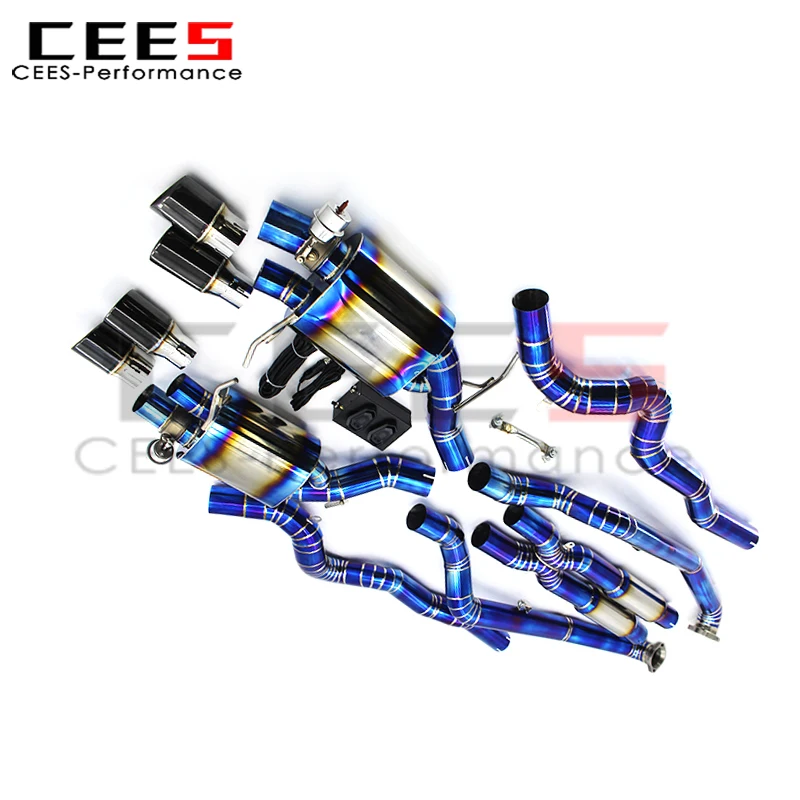 

cees Catback Exhaust for BMW M5 F10 F15 4.4TT 2012-2016 Sport Sound Tuning High Performance Exhaust Pipe System