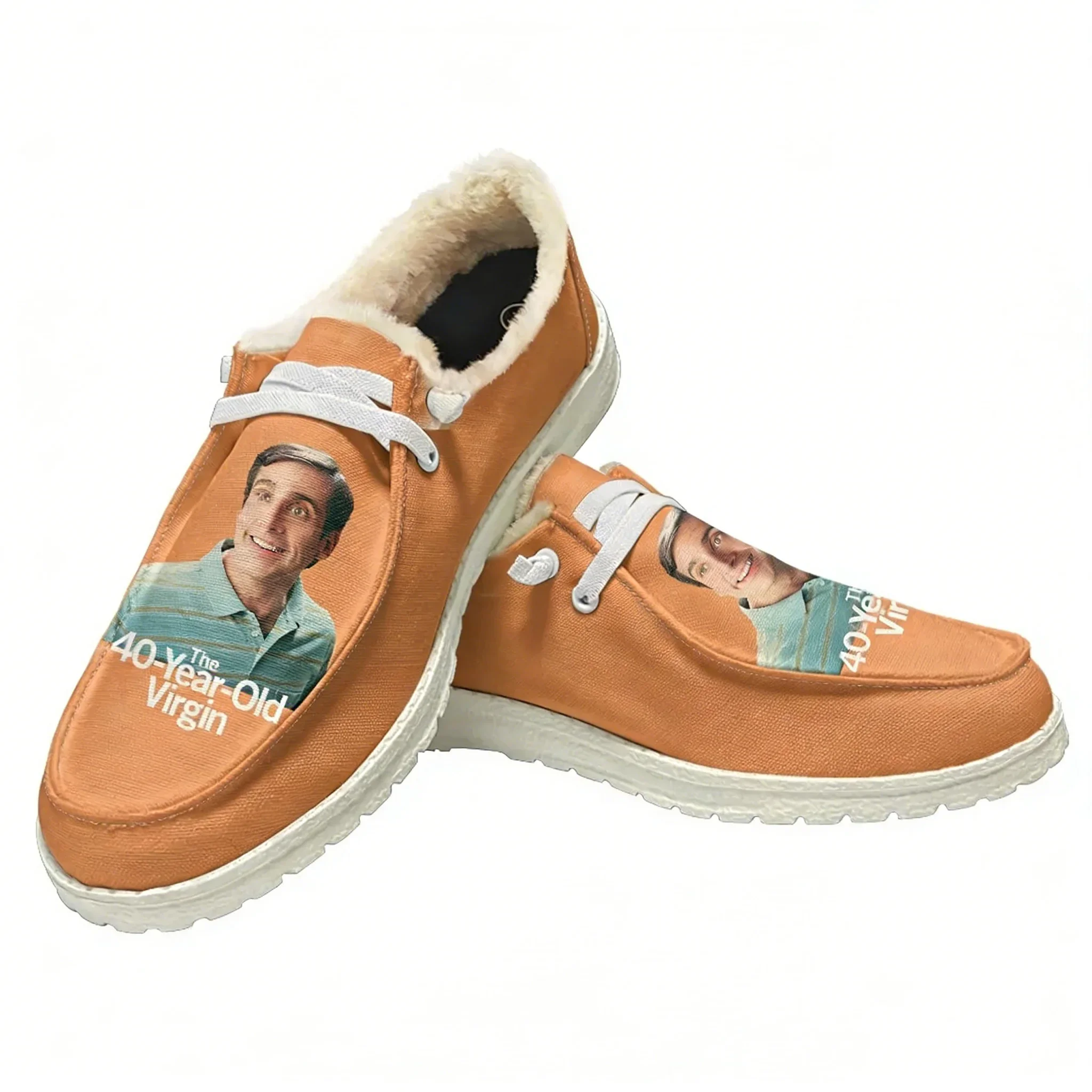 The 40 Year Old Virgin Plush Shoe Men Women Teenager Warm Shoe Indoor Outdoor High Quality Lightweight Shoes Custom Footwear