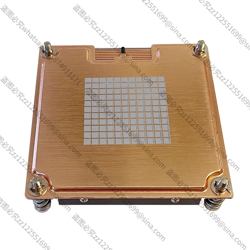 Suitable for 1U 2011 2066CPUitx Violent Fan Ultra-thin Air-cooled Average Temperature Plate Server Radiator R16