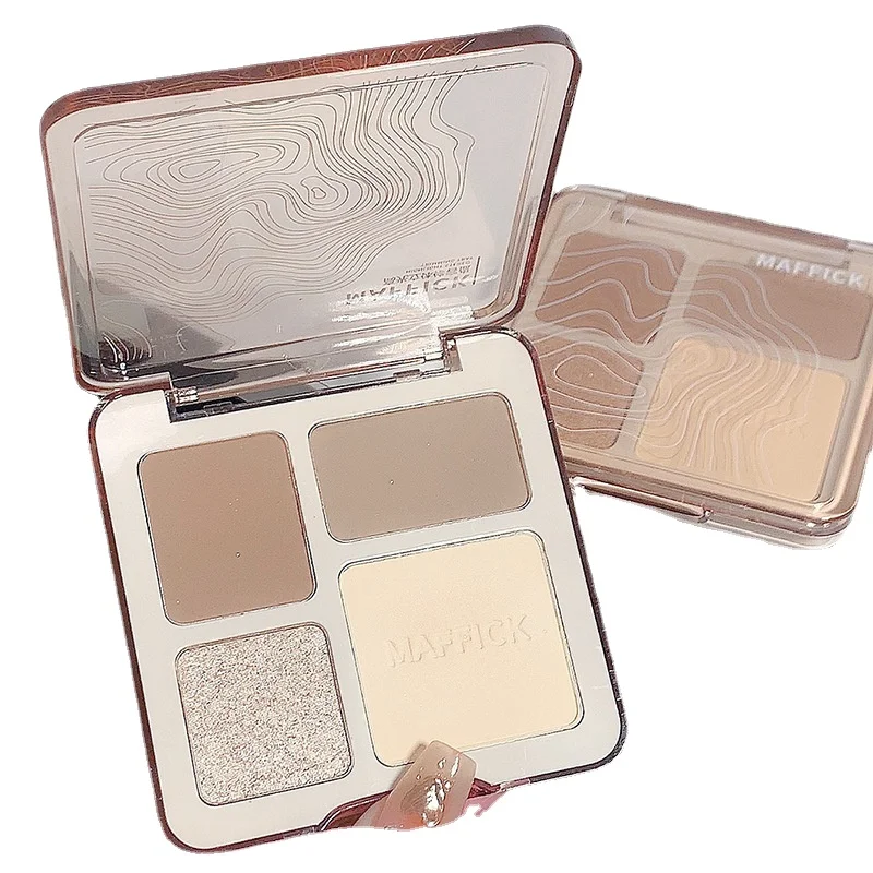 LMM Highlight Contour Compact Matte Shadow Nose Shadow Three-in-One Makeup Palette