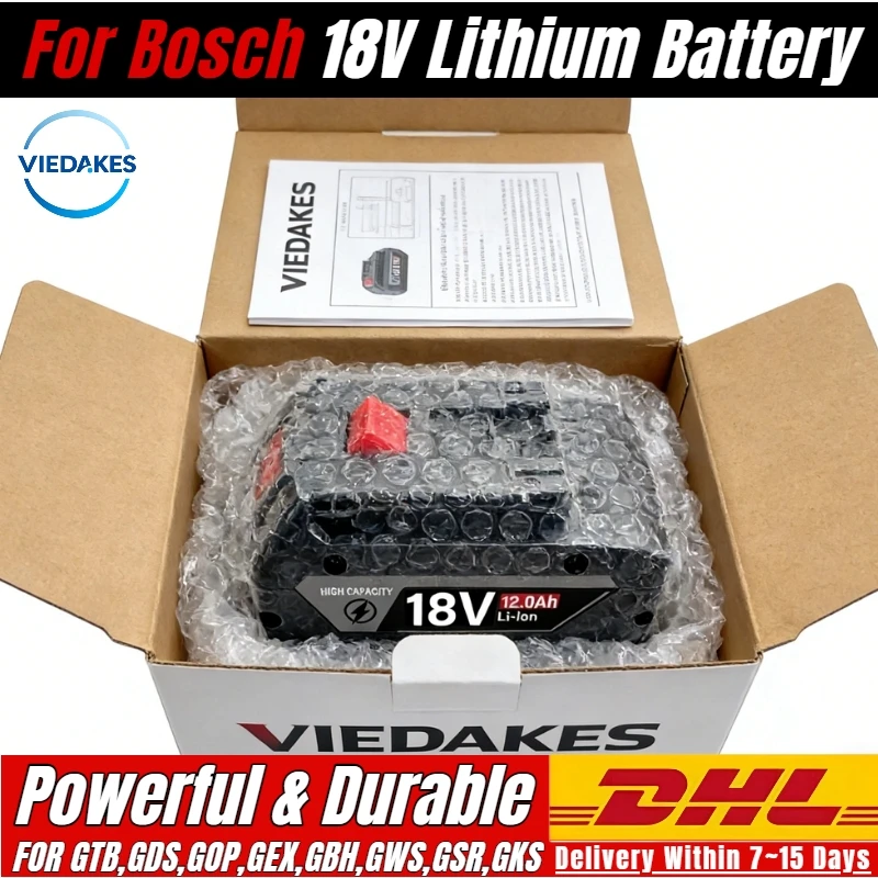 

for bosch 18v battery repair kit 18v for bosch power for all battery suitable for GWS,GSR,GKS power tools,DHL Delivery