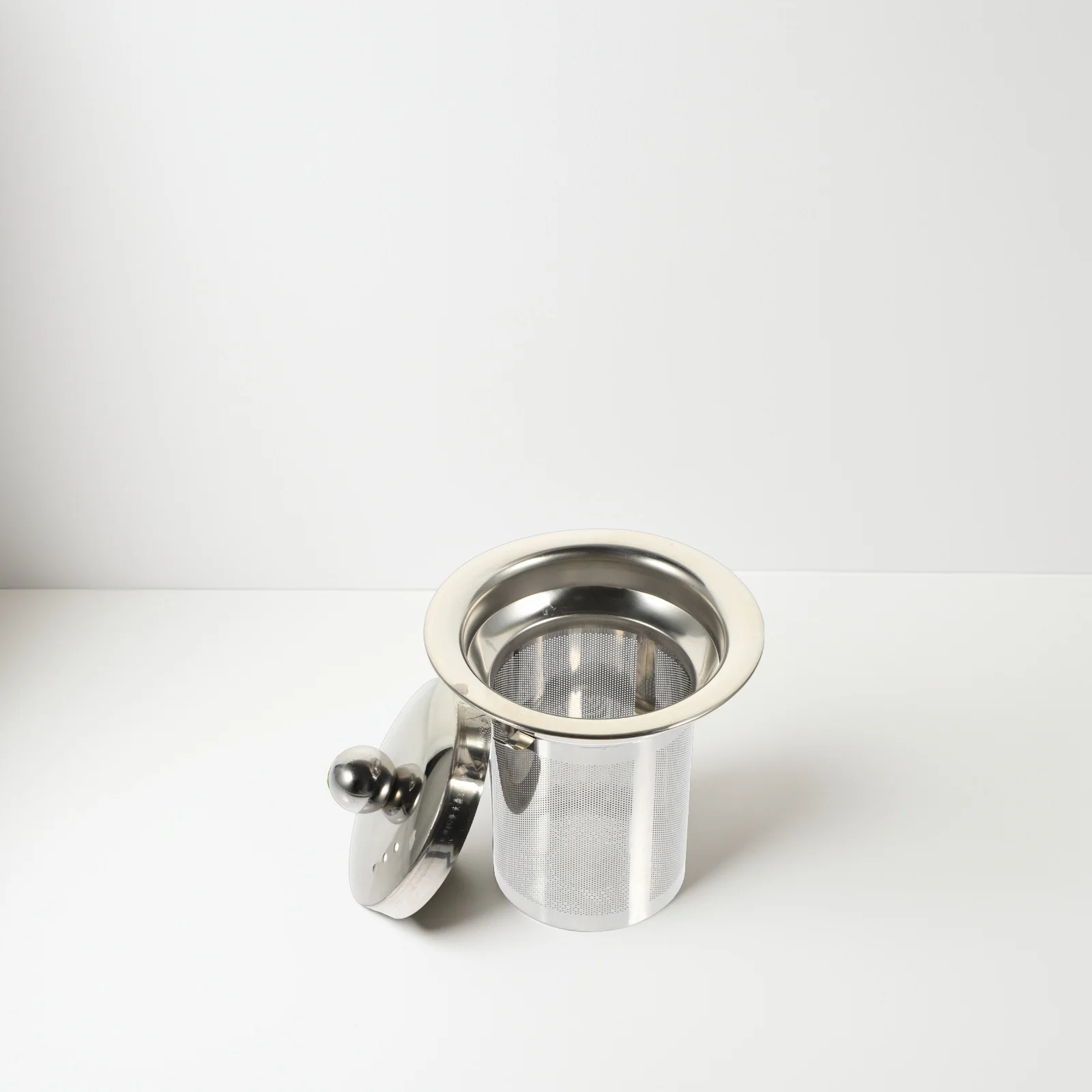 

1pc Teapot Infuser Insert Replacement Coffee Mesh Filter Metal Tea Strainer Lightweight Small Design Home Use Evenly