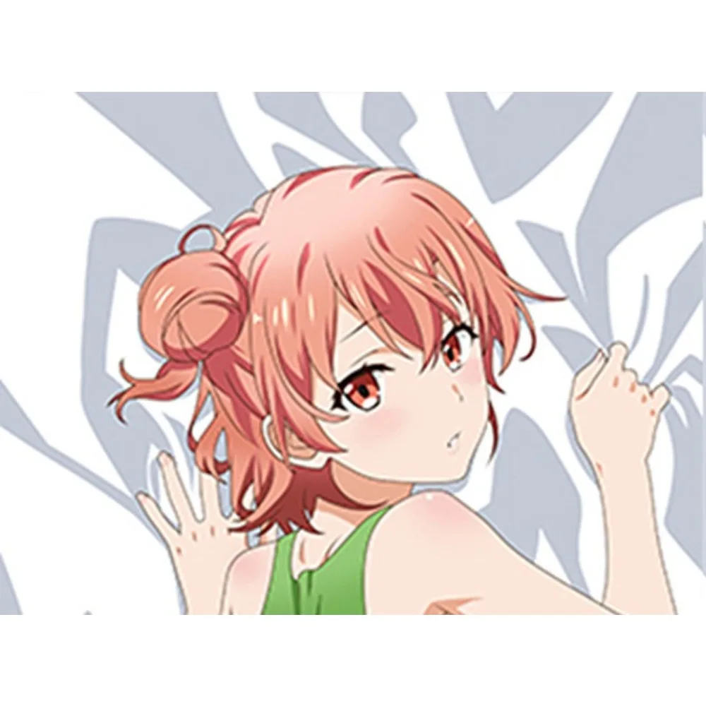 Double Side Printed Dakimakura Pillow Case Yukino Yukinoshita Anime Theme Long Pillow Shell