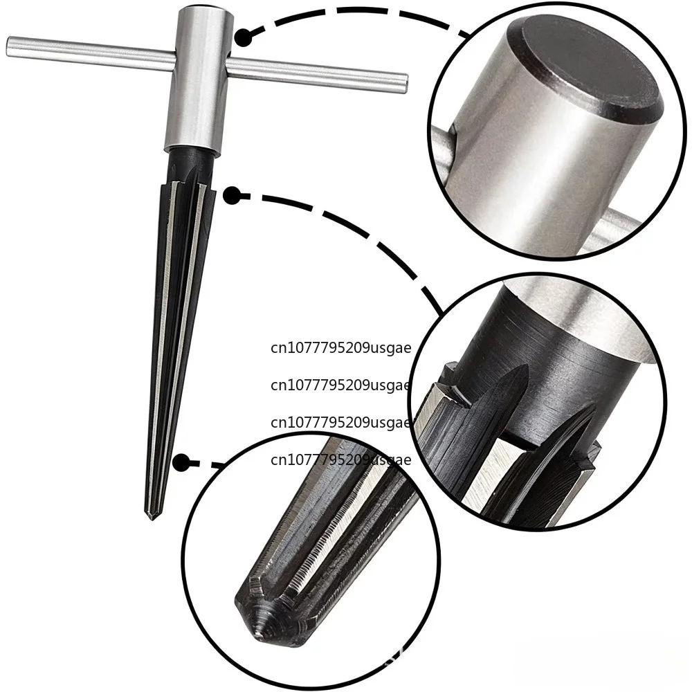 Handheld Tapered Reamer Set 1/8-1/2 Inch & 5/32-5/8 in Bridge Pin Hole Tapered Reamers Machinist Luthier Tools
