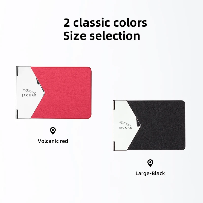 سيارة رقيقة جدا غطاء رخصة القيادة حامل بطاقة الائتمان ل جاكوار X S F XF XE XJ XK XEL XFL XJL XJ6 XJS XKR XFR F-نوع F-Pace