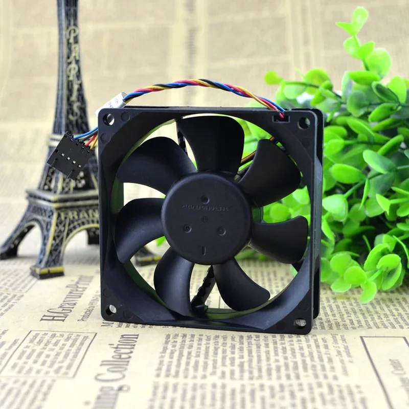 مروحة تبريد وحدة المعالجة المركزية لأجهزة دلتا ، مروحة تبريد ، تنظيم السرعة ، مبرد مبرد ، QUR0812SH ، 8 ، 12 فولت ، 0.5A ، PWM ، 80x80x25 ، جديدة