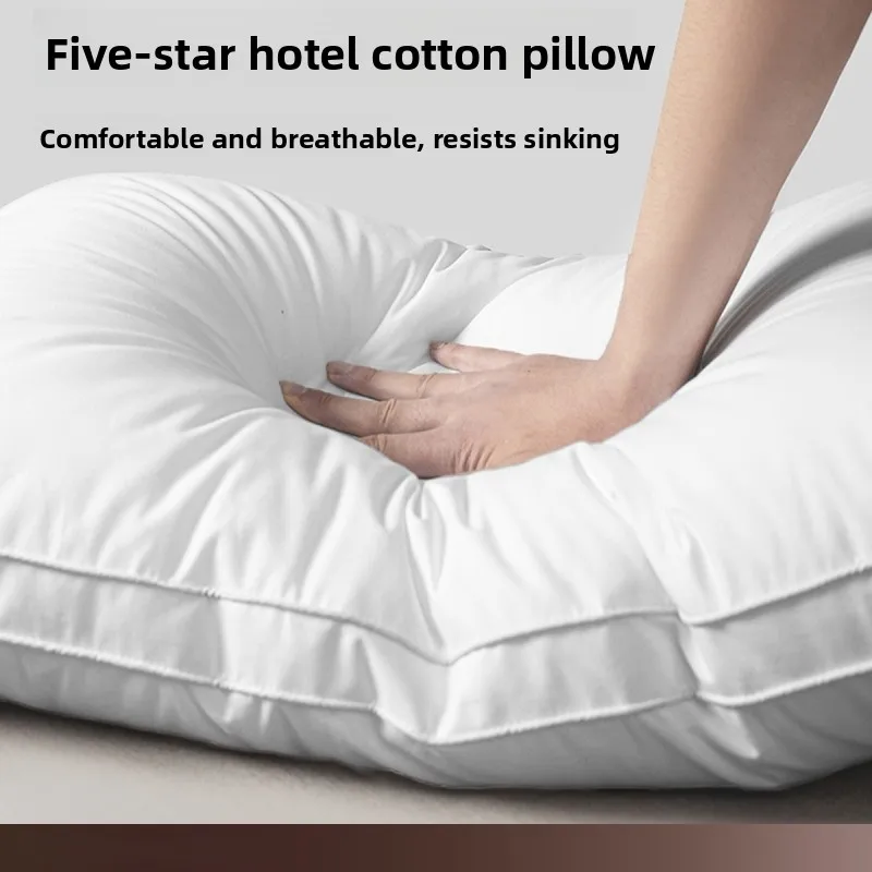 

Hilton Hotel Recommended Five Star Hotel Pillow Core Single Non-Sagging Ne Support Sp Aid Student Dormi Use