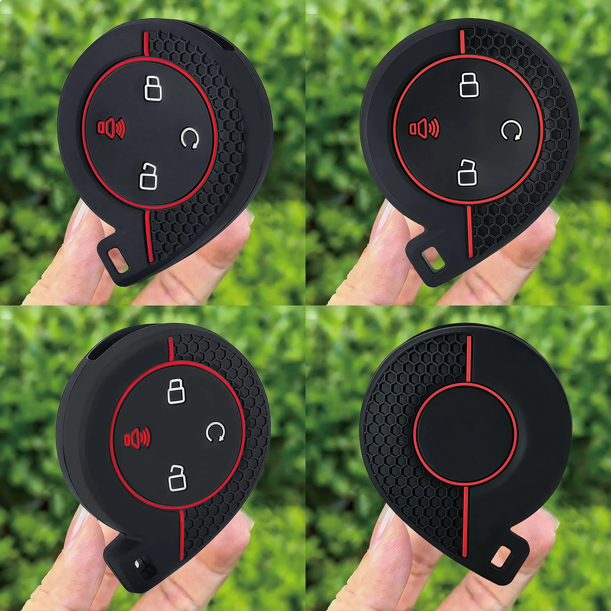 Silicone Car Remote Key Fob Cover for Great Wall Mountains Seas POER Truck GWM P Series Pickup Cannon Alpha