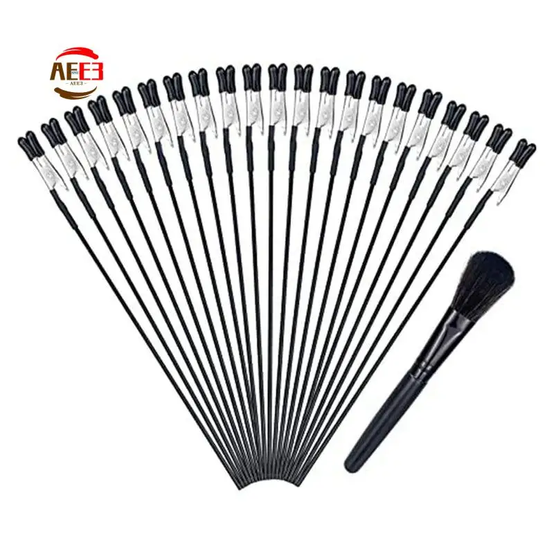 AEE3-45PCS Alligator Clip Sticks For Model Painting And 1PCS Cleaning Brush For Airbrush Spraying For DIY Card Photo Memo