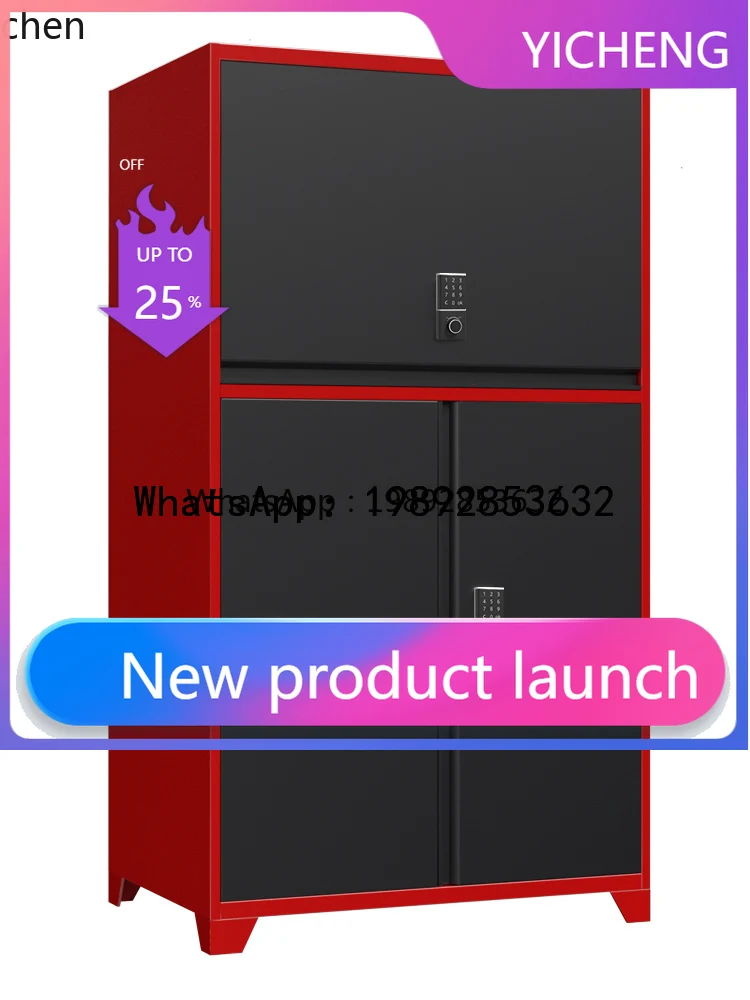 X8 Parking Locker Underground Garage Fishing Tackle Storage Tool Cabinet Basement Basement Basement Moisture-proof Locker