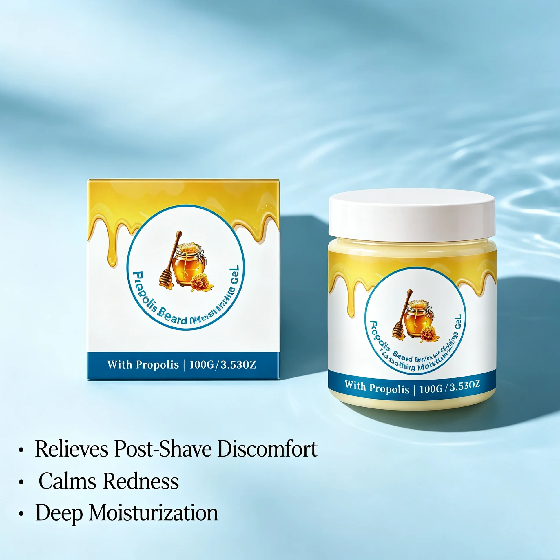 Aftershave Balm Mens - Propolis Tıraş Sonrası Yatıştırıcı Jel Erkekler