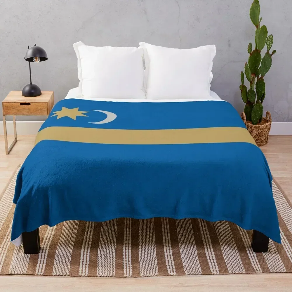 

Flag of Szekely Throw Blanket Cozy Home Blanket Gift for Christmas Holiday