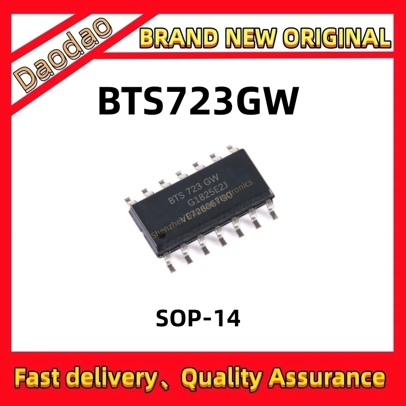 10Pcs BTS723GW BTS723 Bridge driver internal switch SOP-14 New original