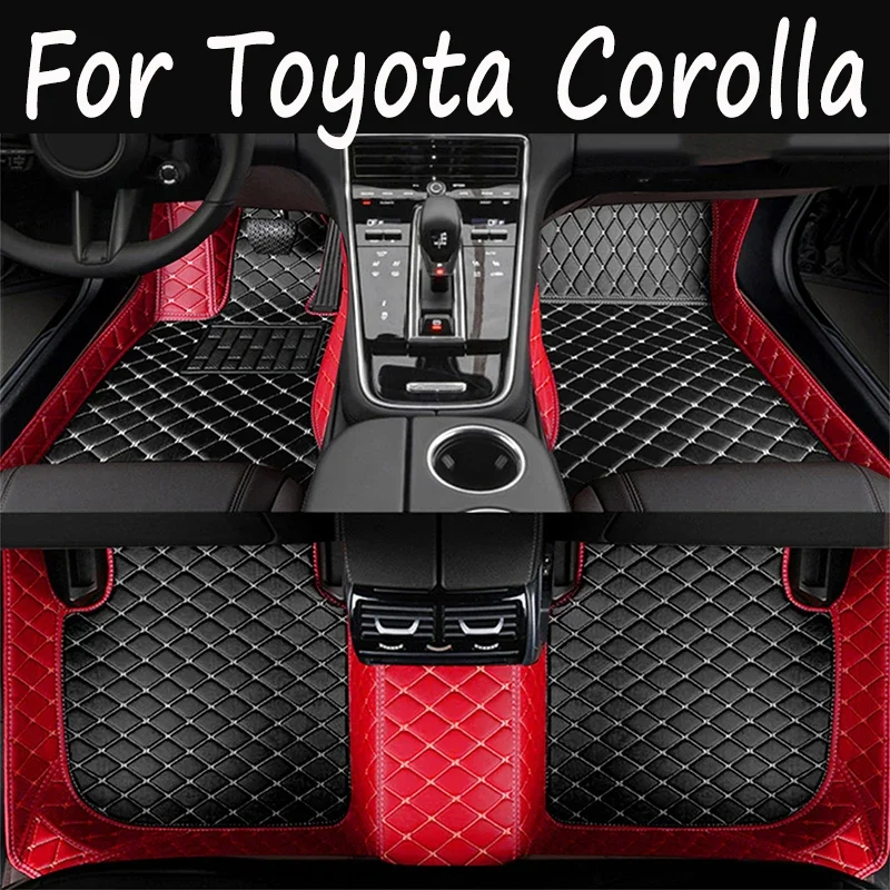 

Автомобильные коврики для Toyota Corolla 11-го поколения, негибридные 2014 2015 2016 2017 2018, автомобильный ковер на заказ, аксессуары для интерьера 06