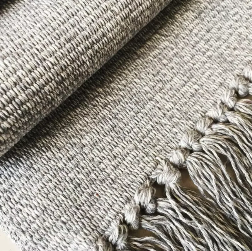 Retro Hand Woven Cotton Linen Carpet Tassel Bedside Rug Geometric Floor Mat Living Rooms Bedroom Home Decor 2 Sizes Optional