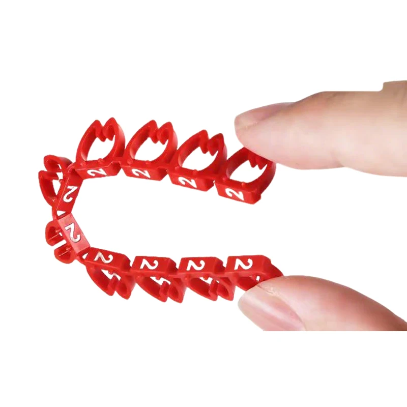 المفاجئة نوع A-Z 26 الحروف الإنجليزية سلك رقم أنبوب علامة أنبوب تحديد أنبوب ، M-0 M-1 M-2 M-3 حجم لعلامات كابل 1.5-6mm2 #5