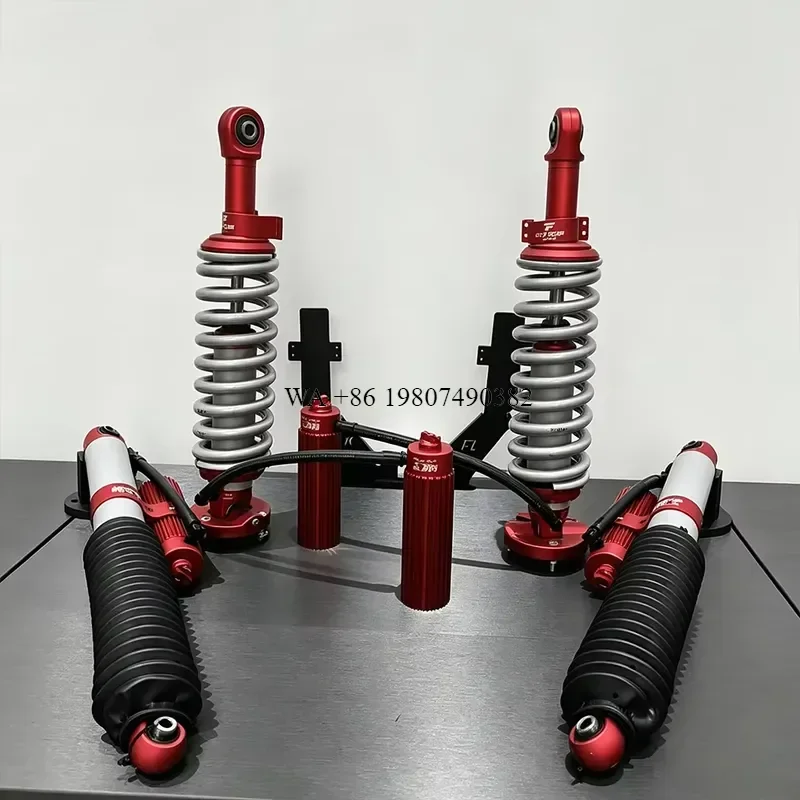 wmwmnu for Black King Kong Reinforced Nitrogen Shock Absorber for Changan Fengjing RV Remote Reservoir Offroad Damper for