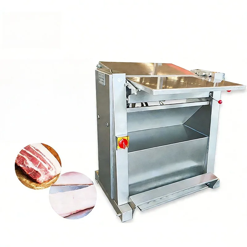 Pork /beef /chicken Leg /Chicken Neck Skin Peeling Machine Meat Skinner Remove Machine