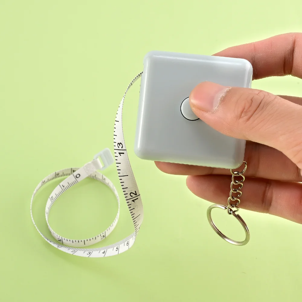Retractable Ruler Retractable Mini Tape Measure Square Measuring Tape Nordic Soft Measuring Tape For Tailor Craft Desk Diy