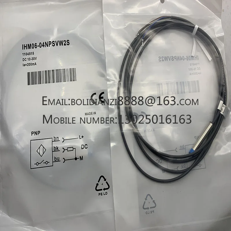 

IHM03-0B6PSVR8S IHM03-0B6POVU2S IHM06-03BNSVT0S IHM06-04NPSVW2S Совершенно новый оригинальный датчик приближения