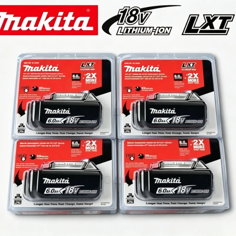 

100% Original Quality Makita 18V Lithium Battery BL1850B BL1860B Matching DC18RC Charger For DDF485Z DHP487 DTD149Z