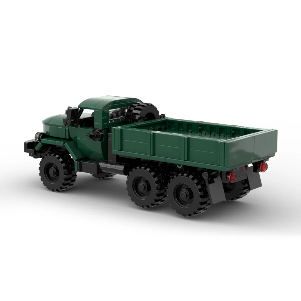 New MOC City Transport Series Flatbed Truck Model Building Blocks – DIY Modular Vehicle Assembly Toy Set (Adult Birthday Gift)