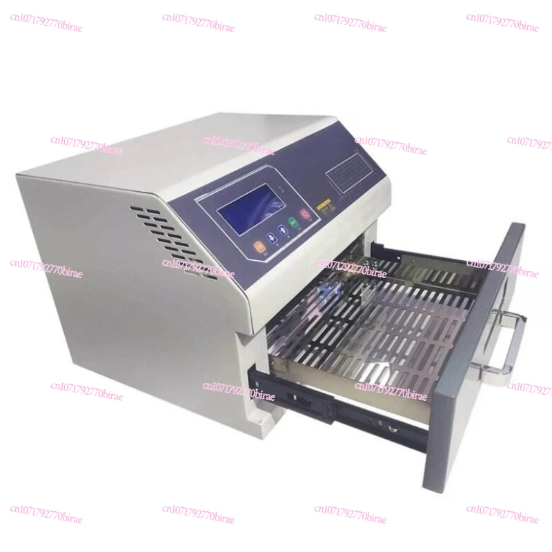 ZB2520HL 1600W Desktop Smd Reflow Oven Industrial Lead Free Hot Air Cycle  Heating Solder Oven Pcb Reflow Oven Soldering