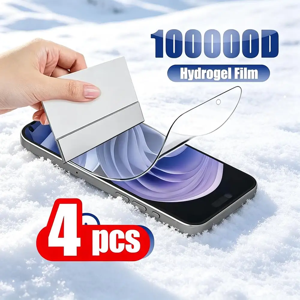1-4PCS Full Cover Hydrogel Film For Samsung Galaxy A56 5G A72 A36 5G A51 A54  A17 A07 A15 A32 A26 A25 A13 A22 Screen Protector