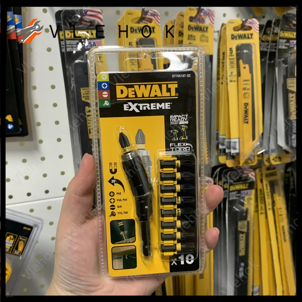 DEWALT DT7505 DT70518T Extreme Impact Pivoting Bit Tip Power Tool Accessories Driver Electric Screwdriver Accessories