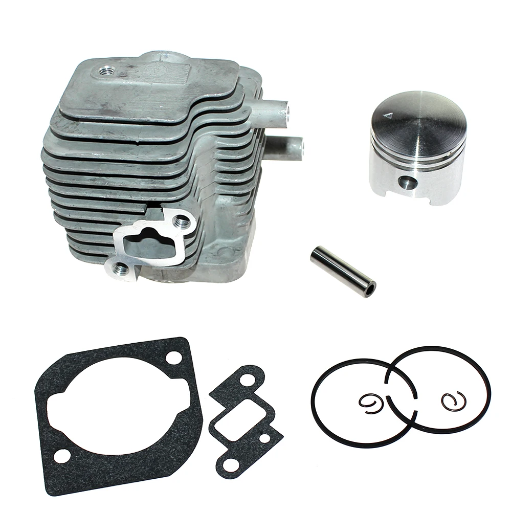 Cylinder Piston Kit Fits For Echo KIORITZ Brushcutter JAK24 JAKE241 JAKE242 JAKE243 JAKE24 RM24 RME240 RME240A RME240B RME240V