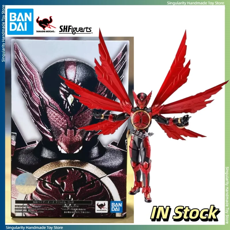 【 In Stock 】 Bandai SHF True Bone Carving Bird Series Joint Team TAJADO Kamen Rider OOO Wedding Bird Mobile Doll Model Toy