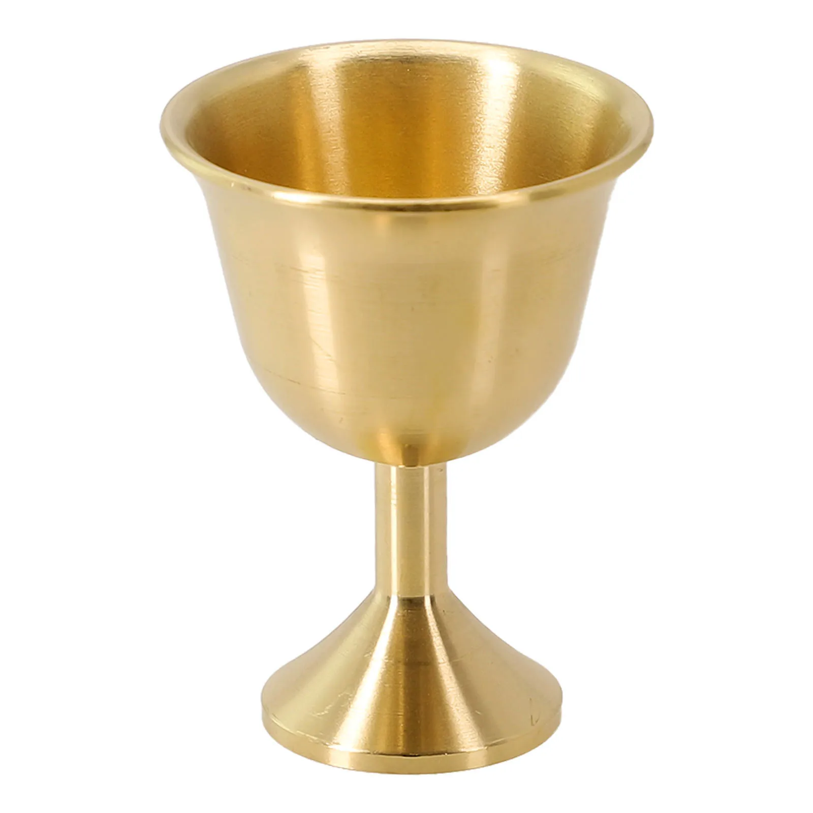 1pc Vintage Mug Red Wine Glass Copper Smooth Edge Water Beer Cup Drinkware Gold 15/25/55ml Kitchen Dining Bar Accessories