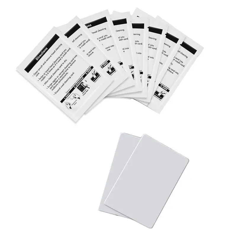 AY14 -Label Printer Cleaning Card For Label Writer Label Printers 10-Pack