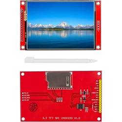 3.2 Inches TFT LCD Touch Screen Shield Display Module 320x240 SPI Serial ILI9341 with Touch Pen for Arduino R3/Mega2560