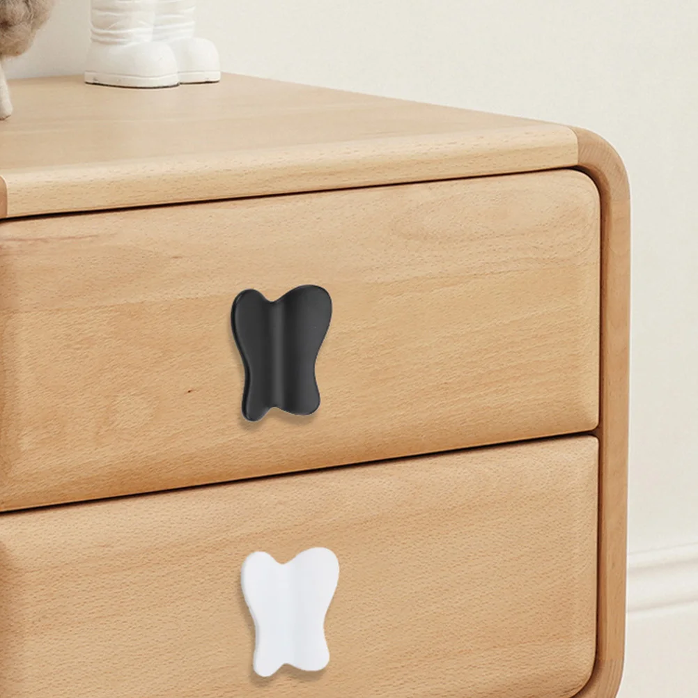 

2pcs Cartoon Butterfly Door Handle For Kids Room Metal Cabinet Pull Knob Drawer Wardrobe Cupboard Furniture Replacement