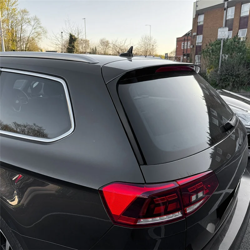 

A33K-Car Rear Window Side Spoiler Canards Splitter For VW Passat B8 B8.5 Rear Windshield Side Wing Trim Sticker