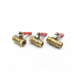 Brass small ball valve 1/8