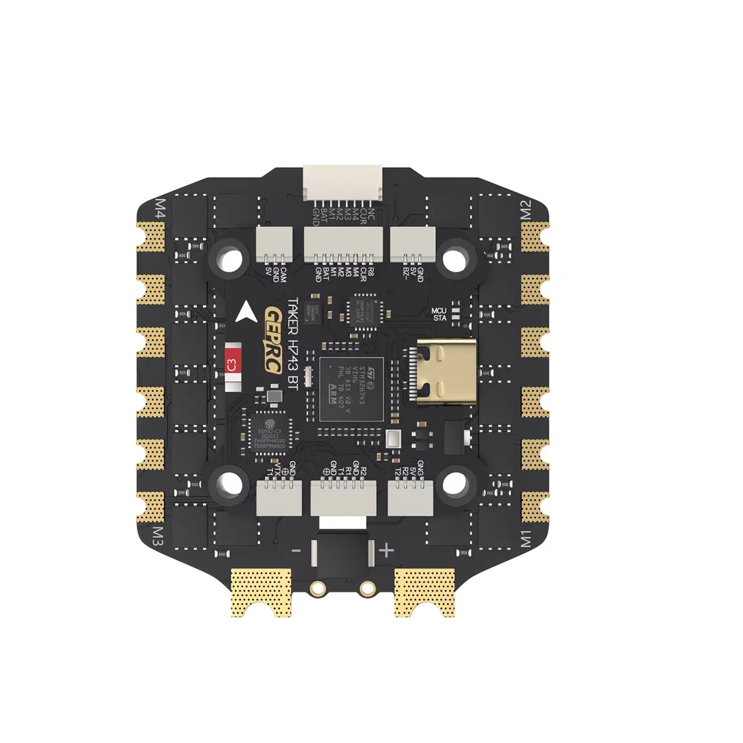 GEPRC GEPRC TAKER H743 BT 8Bit 80A Flying Tower Straight Sky End Crossover Machine Accessories