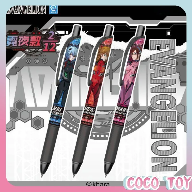 

EVA Origin Edition Vol.2 Черная выдвижная гелевая ручка-сюрприз (Blind Box) Официальная мультяшная школьная ручка для детей младшего школьного возраста