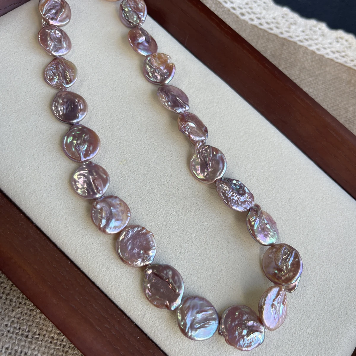 

Natural Freshwater 100%Pearls Irregular Round Orange Purple Baroque Pearls Loose Spacer Beads for Jewelry Making DIY Necklaces