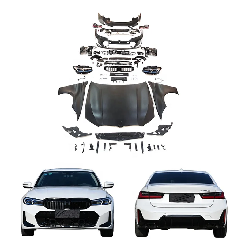 

2013-2019Y 3 Series F30 F35 Upgrade to 2023 G20 LCI Body Kits F30 F35 Facelift Car Accessories Auto Parts LED Lights