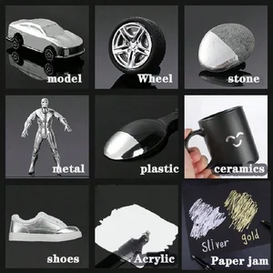 1/2/3PCSミラーマーカーペンDIY反射ペイントペンミラーマーカークロムゴールドシルバーカッパーカラーシグネチャーカーアートクラフトワーク 10ベストセールスギャリウムメタル-7