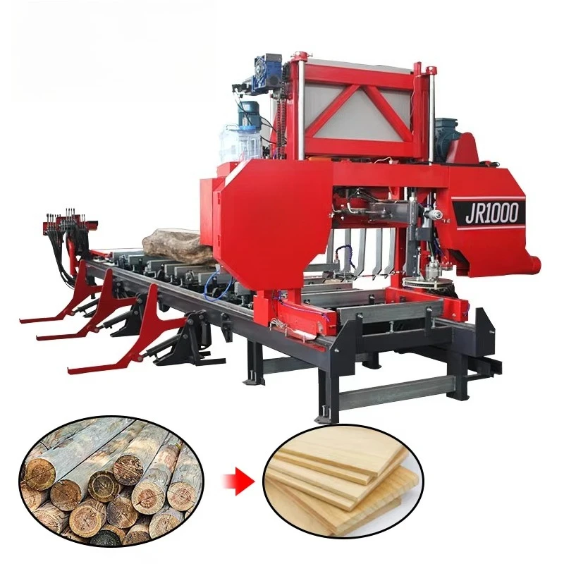 Deposit Price CNC Wood Board Processing Machine Automatic Large Scale Wood Band Saw Horizontal Woodworking Saw
