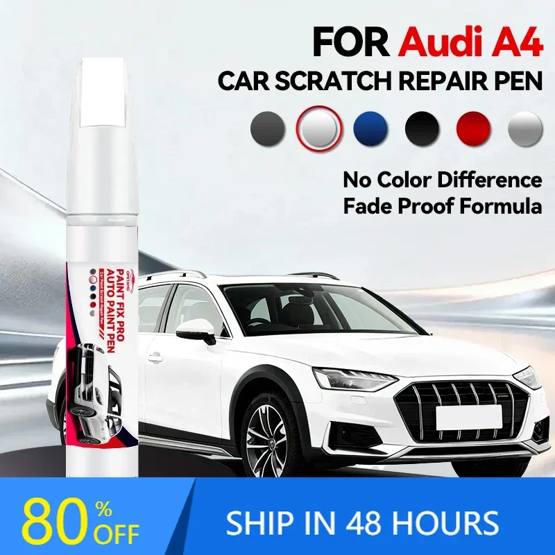 

Ручка-корректор для ремонта лакокрасочного покрытия Audi A4 1994-2025 (B5, B6, B7, B8, B9) – средство для удаления царапин, аксессуар для самостоятельного ремонта авто, черный, белый, серый