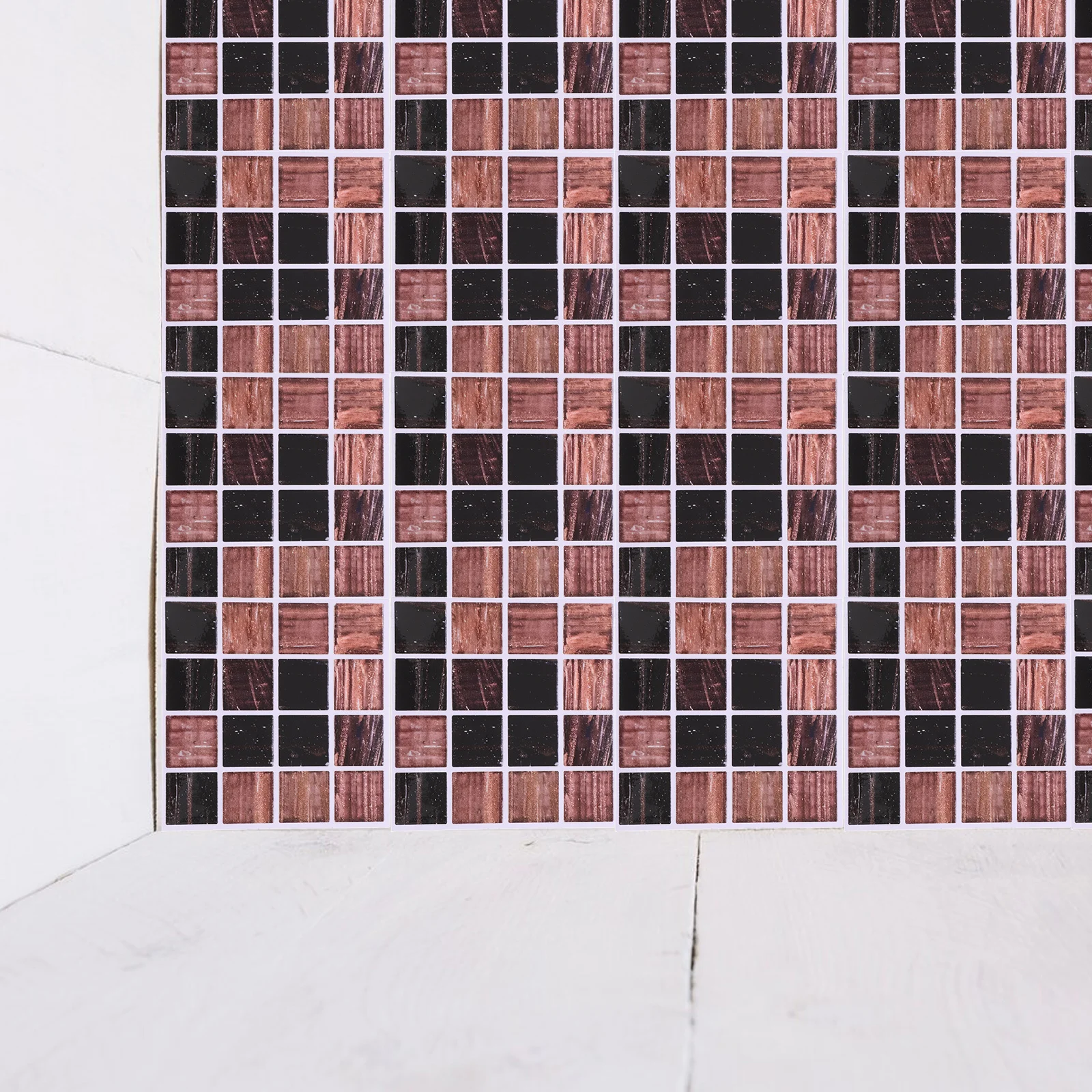 

30 шт. водонепроницаемые наклейки на стену, мозаичная плитка, фартук, обои для ванной комнаты, кухонная кожура и сращивание