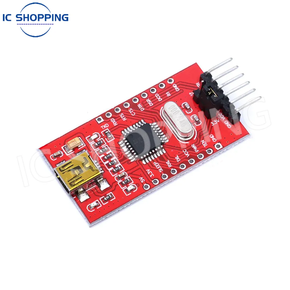 1PCS USB To TTL 3.3V 5V FT232RL Module Download Cable Mini Interface TYPE-C Interface