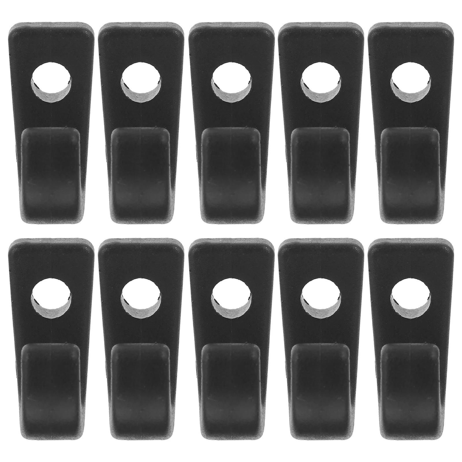 

10 Pcs Canoe Accessories Lashing Hook Outdoor Small Kayak Multi-function Bungee Canoes Supply Hanging Daily Use Mini Accessory