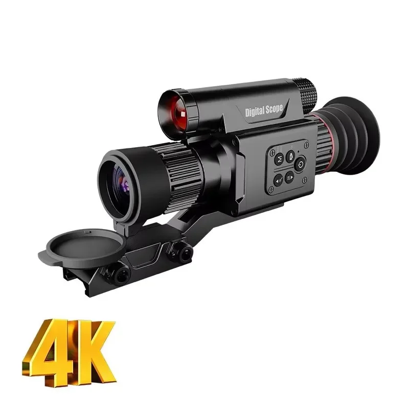 Night Vision Long Range HD Scope Monocular Telescope with 4K for Hunting Outdoor Adventures