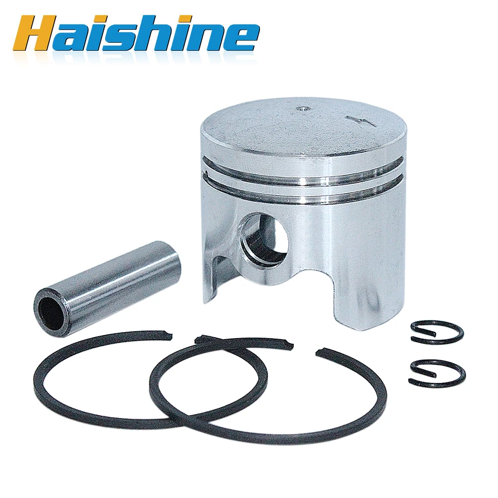 Pistão 10 mm Pinos Anéis Ajustados para Mitsubishi 405 1e40f-5 Cg430 Bc430 Tl43 Cortador de Escova Aparador 40 mm
